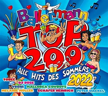 Ballermann Top 200 2022: Alle Hits des Sommers [3CD]