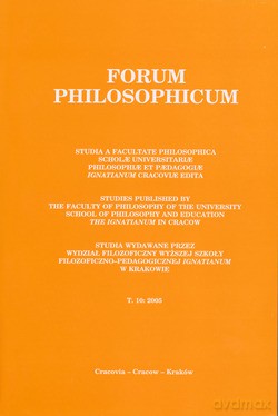 Forum Philosophicum T. 10 [KSIĄŻKA]