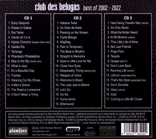Club Des Belugas: Best Of 2002 - 2022 [3CD]