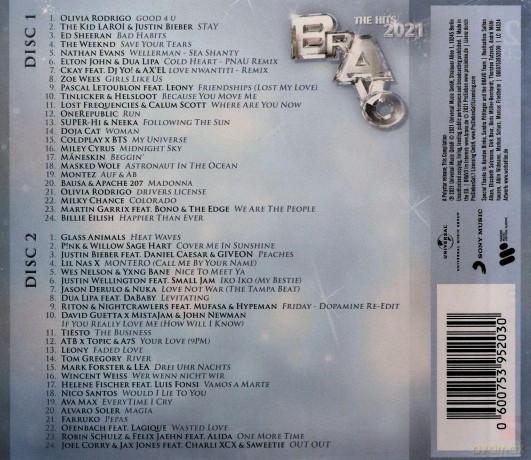 Bravo The Hits 2021 [2CD]