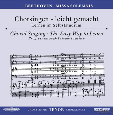 Ludwig van Beethoven (1770-1827): Chorsingen leicht gemacht - Ludwig van Beethoven: Missa Solemnis op. 123 (Tenor) [CD]