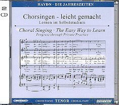 Joseph Haydn (1732-1809): Chorsingen leicht gemacht:Haydn,Die Jahreszeiten (Tenor) [CD]