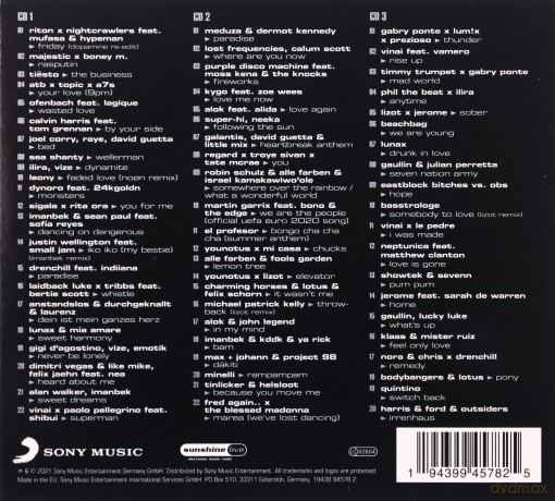 Club Sounds: Best Of 2021 [3CD]