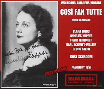 Wolfgang Amadeus Mozart (1756-1791): Cosi fan tutte (in deutscher Spr.) [3CD]