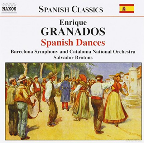 Enrique Granados (1867-1916): Danzas Espanolas op.37 Nr.1-12 fur Orchester [CD]