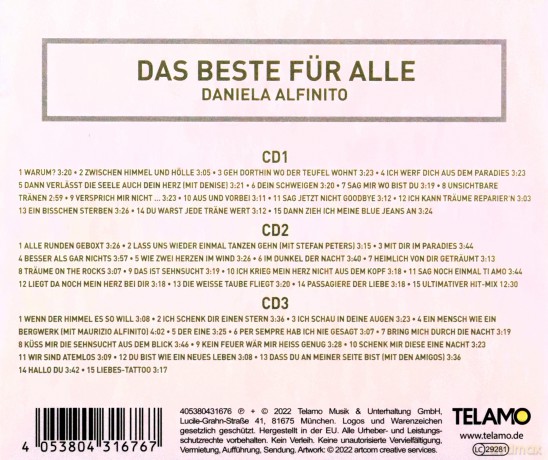 Daniela Alfinito: Das Beste fur alle [3CD]