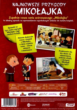 Najnowsze Przygody Mikołajka 1: Tajemnicze przedmioty [DVD]