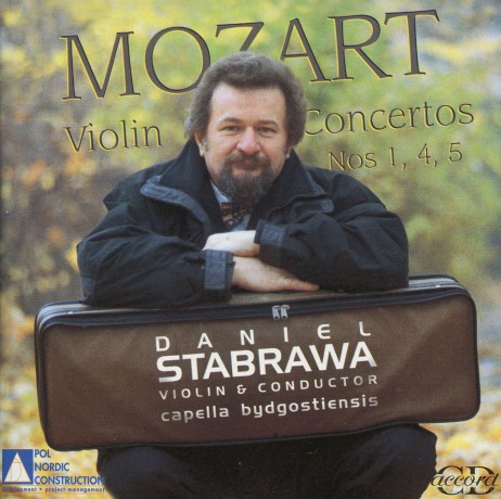 Daniel Stabrawa: Mozart: Koncerty Skrzypcowe 1,4,5 [CD]
