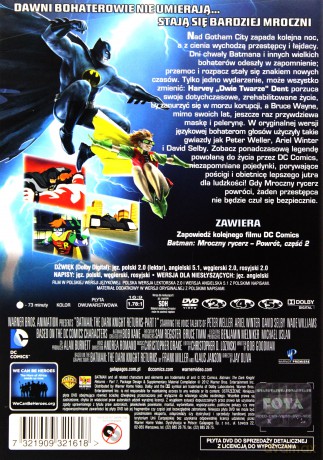 Batman DCU: Mroczny rycerz powrót 1 [DVD]