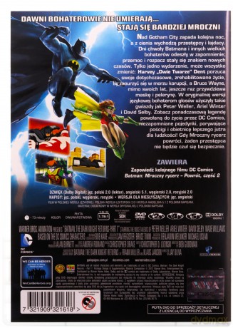 Batman DCU: Mroczny rycerz powrót 1 [DVD]