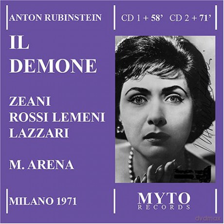 Anton Rubinstein (1829-1894): Der Dmon [2CD]