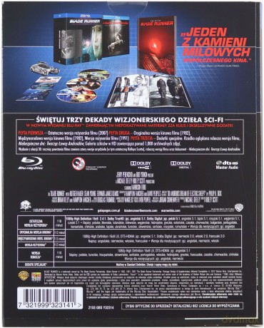 Łowca androidów: Edycja Jubileuszowa 30. rocznica Wydanie Kolekcjonerskie [3xBlu-Ray]