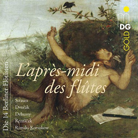 Nikolai Rimsky-Korssakoff (1844-1908): Die 14 Berliner Flśtisten - L'apres-midi des flutes [CD]