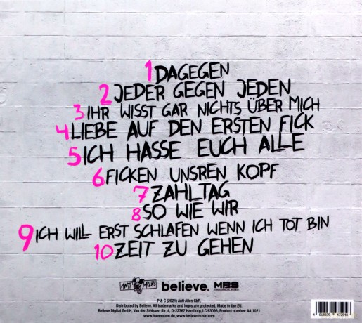 Hamatom: Die Liebe ist tot [CD]