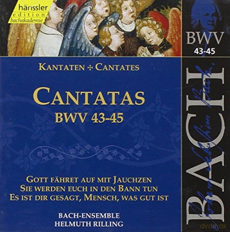 Johann Sebastian Bach (1685-1750): Die vollstndige Bach-Edition Vol.15 (Kantaten BWV 43-45) [CD]