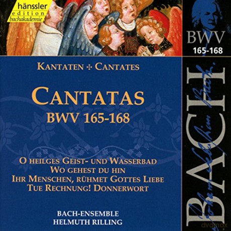 Johann Sebastian Bach (1685-1750): Die vollstndige Bach-Edition Vol.50 (Kantaten BWV 165-168) [CD]