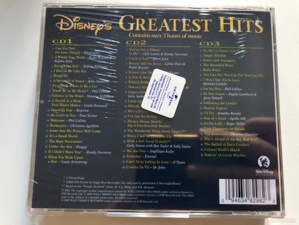 Disneys Greatest Hits [3CD]
