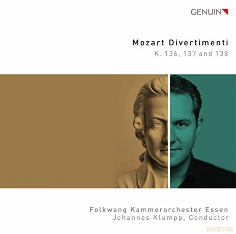 Wolfgang Amadeus Mozart (1756-1791): Divertimenti KV 136-138 [CD]