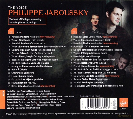 Philippe Jaroussky: The Voice (digipack) - Limited [2CD]