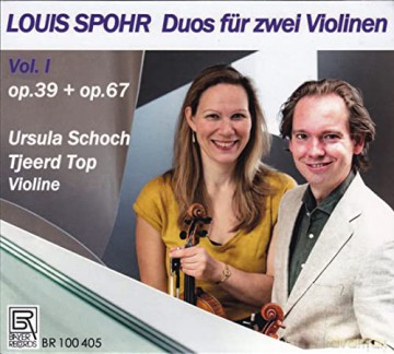 Louis Spohr (1784-1859): Duette fur 2 Violinen Vol.1 [CD]
