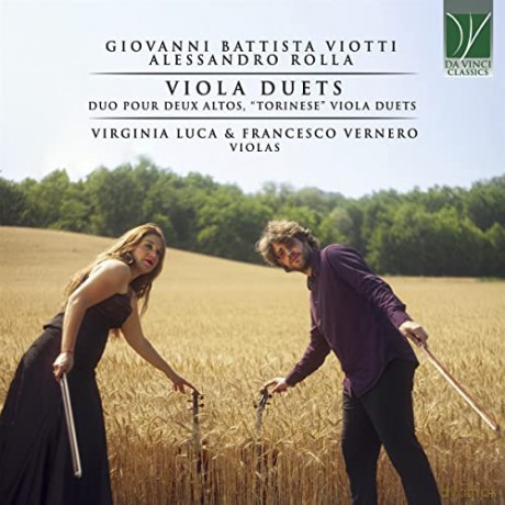 Alessandro Rolla (1757-1841): Duette Nr.1-6 fur 2 Violen Torinese Viola Duettos [CD]