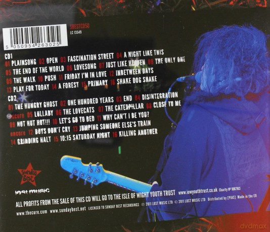 The Cure: Bestival Live 2011 2cd [2CD]