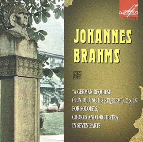 Johannes Brahms (1833-1897): Ein Deutsches Requiem op.45 [CD]