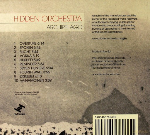 Hidden Orchestra: Archipelago (digipack) [CD]
