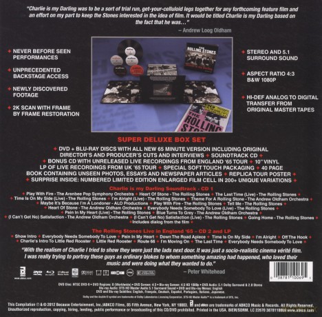 Rolling Stones: Charlie Is My Darling [Blu-Ray]+[DVD]+[2CD]+[Winyl]