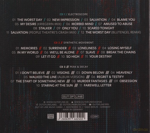 CHROM (Deutschland): Electro Synthetic Decay (Limited Deluxe) [3CD]