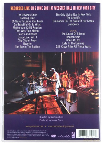 Paul Simon: Live In New York City [DVD]