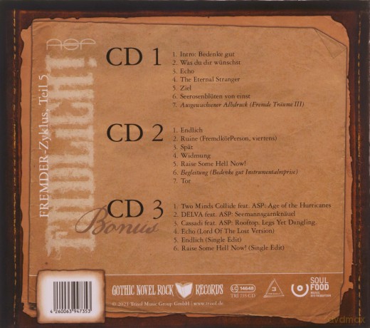 ASP: ENDLiCH! [3CD]