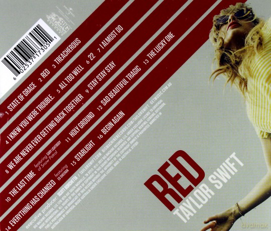 Taylor Swift: Red [CD]