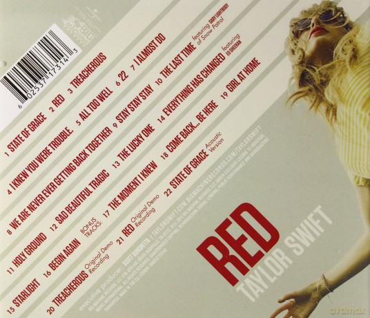 Taylor Swift: Red (deluxe) [2CD]