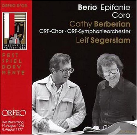Luciano Berio (1925-2003): Epifanie [CD]