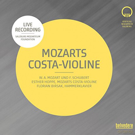 Wolfgang Amadeus Mozart (1756-1791): Esther Hoppe - Mozarts Costa-Violine [CD]