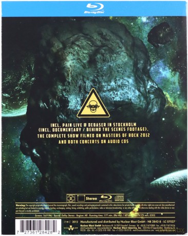 Pain: We Come In Peace (digipack) [Blu-Ray]+[2CD]