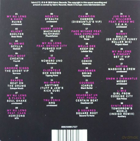 My Nu Leng: Fabric Live 86 [CD]