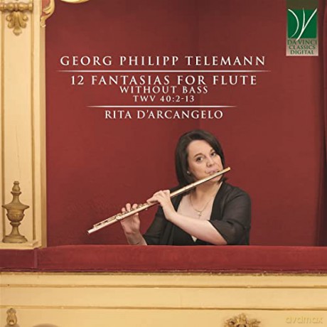 Georg Philipp Telemann (1681-1767): Fantasien fur Flśte Nr.1-12 [CD]