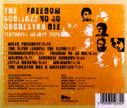 The Souljazz Orchestra: Freedom No Go Die [CD]