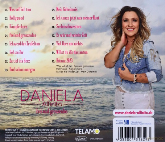 Daniela Alfinito: Frei und grenzenlos [CD]