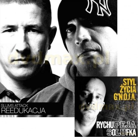 Peja / Slums Attack: Reedukacja / Styl życia G.N.O.J.A. (GNOJA) Pakiet [3CD]