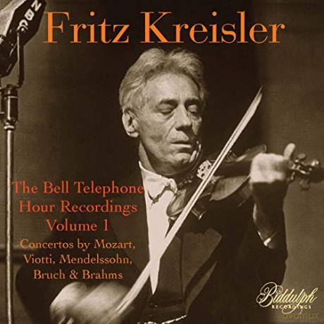 Wolfgang Amadeus Mozart (1756-1791): Fritz Kreisler - The Bell Telephone Hour Recordings Vol.1 [CD]