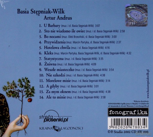Basia Stępniak-Wilk: Przywidzenia [CD]