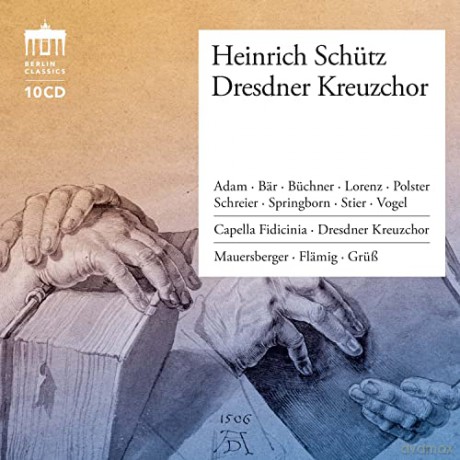Heinrich Schutz (1585-1672): Geistliche Werke mit dem Dresdner Kreuzchor [10CD]