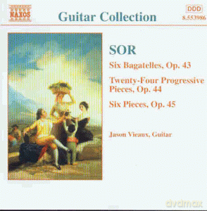 Fernando Sor (1778-1839): Gitarrenwerke [CD]