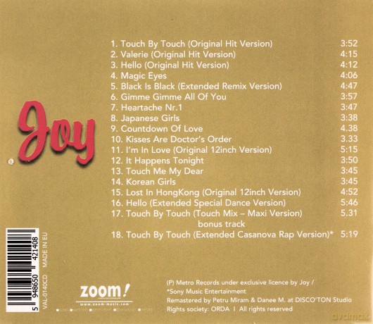Joy: Gold: The Hit Collection [CD]