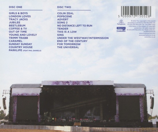Blur: Parklive (Live Concert Album) [2CD]