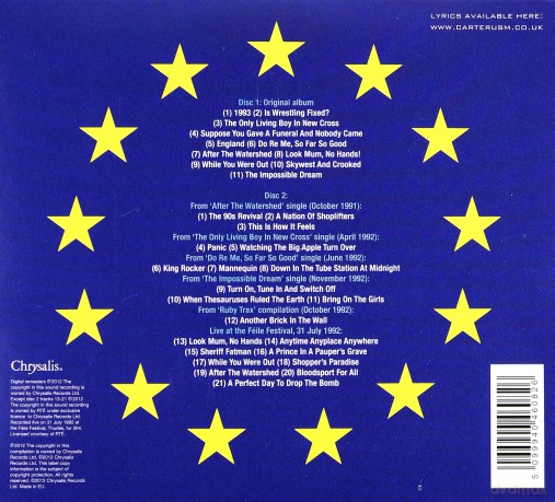 Carter U.S.M.: 1992 The Love Album (ecopack) [2CD]