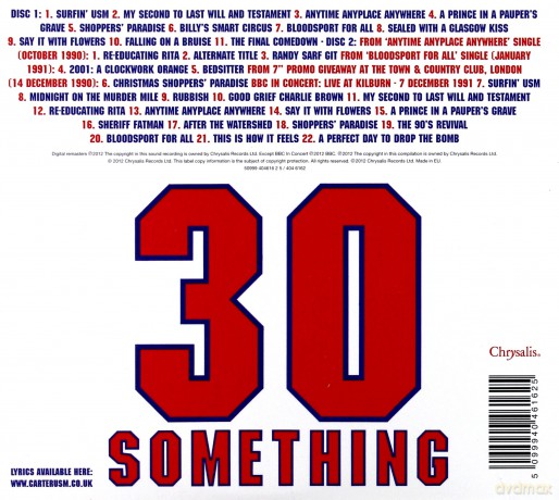 Carter U.S.M.: 30 Something [2CD]